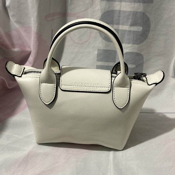 Longchamp Le Pliage Xtra XS Leather Handbag - Picture 6 of 10